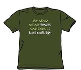 My Mind Not Only Wanders - Military Green S/S Adult T-Shirt For Men