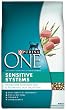Purina One Adult Cat New Kibble Variety Sensitive Systems Cat Food, 3.5-Pound Bags (Pack of 6)