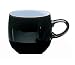 Denby Jet Black Mugs, Small, Set of 6