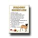 Bullmastiff Property Laws Fridge Magnet No 1