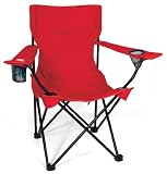 Folding Camp Chair - Red