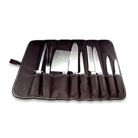 Tarrerias Bonjean - 436720 - Le Couteau Du Chef - Sacoche Couteaux de cuisine 9 Pi�ces - Manche Anti-Glisse - Inox 13% tremp�