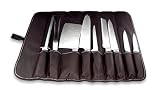 Tarrerias Bonjean - 436720 - Le Couteau Du Chef - Sacoche Couteaux de cuisine 9 Pi�ces - Manche Anti-Glisse - Inox 13% tremp�