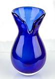 V Neck Beautiful Handblown Art Glass Dark Blue Vase X440 Reviews 41lQhMWs eL. SL160 V Neck Beautiful Handblown Art Glass Dark Blue Vase X440 Reviews