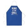 Attitude Apron King of the Grill Apron, Dark Blue, One Size Fits Most