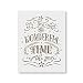 Wonderful Christmas Stencil Template - Reusable Stencil with Multiple Sizes Available Great for The Christmas Holiday Season