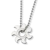 Stainless Steel Sun Burst Blade Necklace 41lQmDvKXqL. SL160 Stainless Steel Sun Burst Blade Necklace