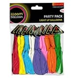 iLLoom Balloon - Fixed LED Light Up Balloons - 15pk (Mixed) - AS SEEN ON BBC DRAGONS DEN