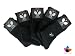 10 Paar Baumwolle Herren Sport Socken - Schwarz