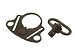 End Plate Ambi Multi Sling Mount Dual Loop Free Sling Swivel