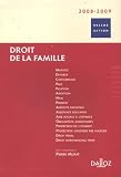Revue Dalloz  / Droit de la famille 2008-2009