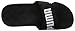 PUMA Men's Curitiba Sandal,Black/White,13 M US