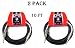 Hosa 10 Ft Standard Guitar/Instrument Cable, Straight to Straight [GTR-210] Set of 2