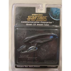 STAR TREK COMMEMORATIVE ENTERPRISE CD JEWEL CASE