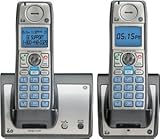 GE 28213EE2 Dect 6.0 Advanced Cordless Phone with Google Free Directory Assistance Goog-411, CID, and 2 Handsets