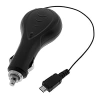 GTMax Retractable Car Charger for Sprint HTC Arrive