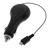 Retractable Car Charger for Sprint HTC Arrive