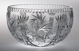 PINWHEEL CRYSTAL BOWL - PINWHEEL 10 INCH CRYSTAL BOWL