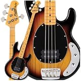Sterling by Music Man Ray34CA Bass Guitar with Gig Bag