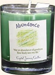 Crystal Journey Herbal Magic Glass Filled Votive Candle