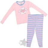 Bon Bebe Lil' Angel Kitten Cotton Pajamas for Toddler Girls