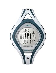 Timex® Ironman® Sleek 150 Lap with TapScreen Technology - Womens White/Blue