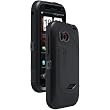 OtterBox Defender Series Hybrid Case and Holster for HTC Rezound - Black (HTC2-98100-20-E4OTR)