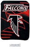 NFL Football Atlanta Falcons Blanket 45x60 90% Acrylic!!! Junior Plush Mink Raschel Soft Thick Throw Blanket Almost 50x60 Baby Infant