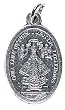 Juan de Lagos Oxidized Medal - MADE IN ITALY