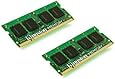 Kingston ValueRAM 8GB Kit (2x4GB) 1333MHz DDR3 Non - ECC CL9 SODIMM SR x8 Notebook Memory KVR13S9S8K2/8