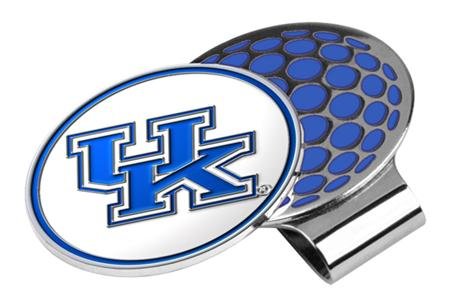 Kentucky Wildcats Uk Ncaa Hat Golf Clip With Ball Marker