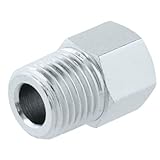 GREENCROSS 異径 中間ニップルソケット 1/8RC(PT)×1/4R(PT) C-91T