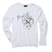 Maui Wowie Langarmshirt Männer, weiß