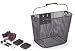 Sunlite Front Mesh Bicycle Basket, Black