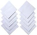 Gerber 10 Pack Prefold Birdseye 3-Ply Cloth Diapers, White