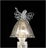 Club Pack of 12 Angel Bubble Night Lights With Decal