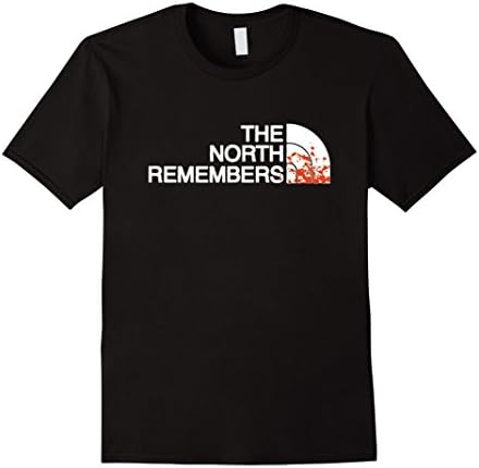Men's THE NORTH REMEMBERS North Face GOT T-Shirt Medium Black