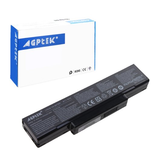 AGPtek® 10.8V, 4400mAh 6 cell Laptop Battery Replacement For Hasee W Series, W750T, W740T, W370T Series, MITAC/IPC: EL80, EL81,BATEL80L6, CBPIL44, GC020009Y00, GC020009Z00, GC02000AM00, ID6, MSI VR600, VR600, CBPIL48, CBPIL72, BTY-M66, HEDY S4101 S4104 S4205 S4206 KW300D,KW40, Haier T51, CLEVO M660 M661 M665, compatible with the following part number: SQU-424, SQU-503, SQU-511, SQU-523, SQU-524, SQU-528, SQU-529 SQU-601, SQU-605, SQU-706, SQU-718 On Sale