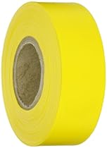 Brady 58347,  Flagging Tape,  Yellow (1 per Order)
