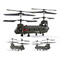 Radio Remote Controlled Gyro SYMA S026G Chinook Helicopter 3.5 channel (not old version !)
