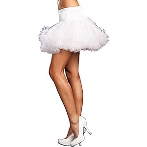 White Ursula Petticoat - One Size