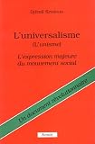 L'universalisme: L'unisme : l'expression majeure du mouvement social