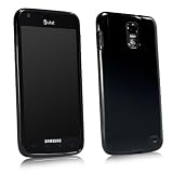 BoxWave Tuxedo SuitUp Samsung Galaxy S II Skyrocket Case, Glossy Black TPU Gel Skin Case for Samsung Galaxy S II Skyrocket