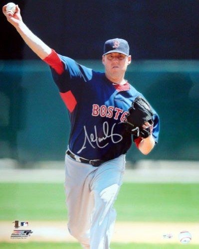 John Lackey Autographed/Hand Signed Boston Red Sox 16x20 Photo MLB Holo