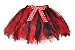 Red & Black Polka Dot Tutu Skirt (one size, ages 2-8 year, size 2T-10/12) - ladybug dress-up fairy girls toddler youth princess party ballet costume dress up apparel tutus