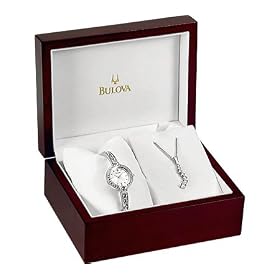 Bulova Ladies Crystal Collection watch #96X001