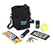 SmugPets Premium Dog Walking Treat Bag with an Adjustable Belt (50 Inches), 75 Extra Thick Dog Poo Bags / Dog Waste Bags (5 Rolls) and a Clip on Dog Waste Bag Dispenser, Black