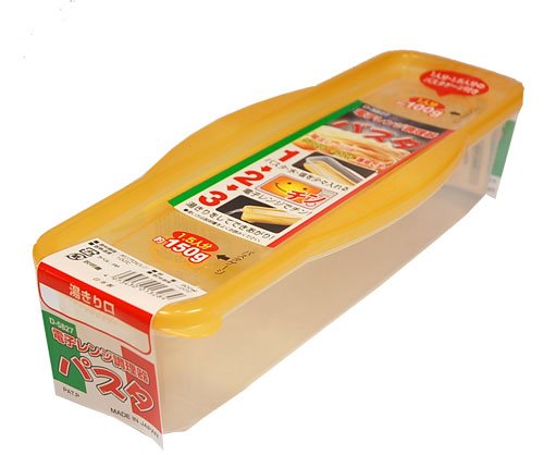 電子レンジ調理器パスタ