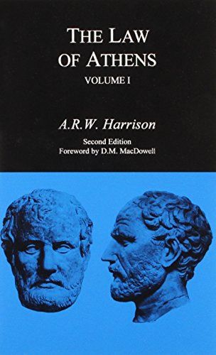 The Law of Athens, 2 Volume Set, by A. R. W. Harrison