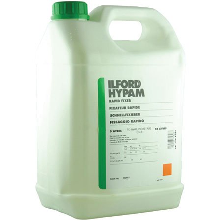 Ilford Hypam, Non-Hardening Rapid Fixer for Film & Paper, 5 Liter Container. under B&W Fixers in The Electronics Store